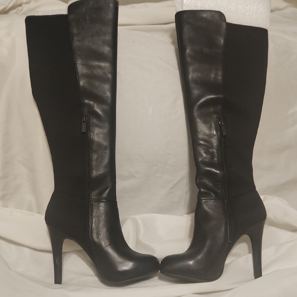 Jessica Simpson Black Heeled Boots